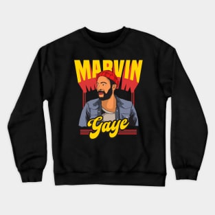 Marvin Gaye Vector Design Crewneck Sweatshirt